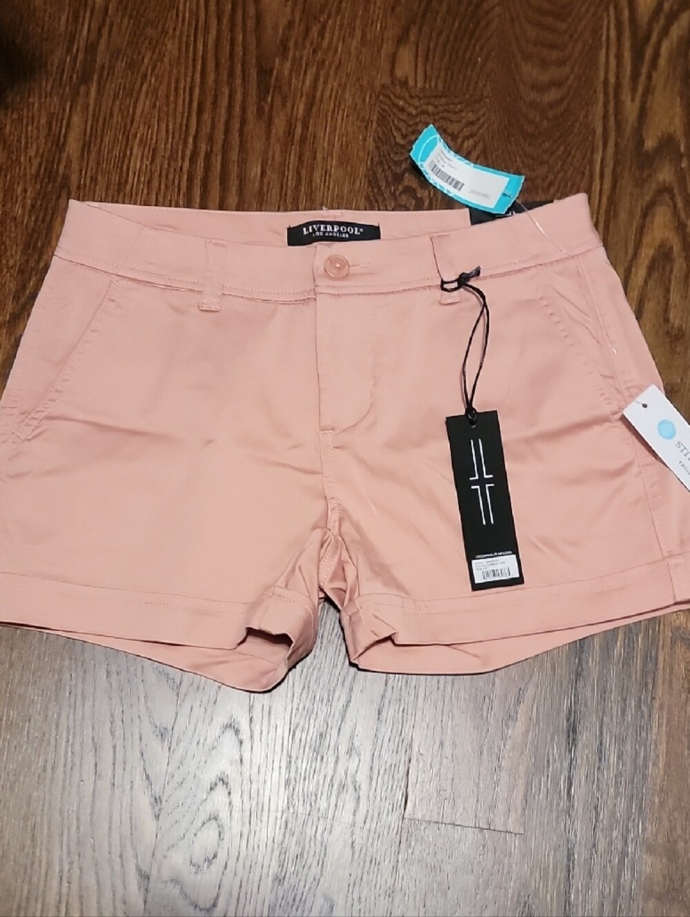 Pink Women's Stretch Chino Shorts